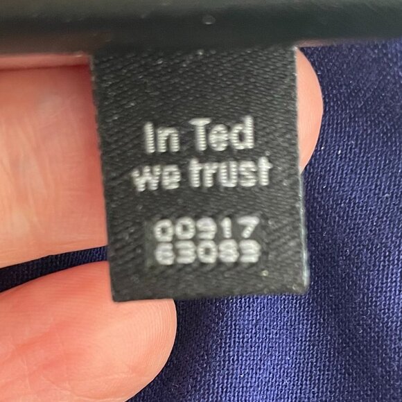 Ted Baker London Short Sleeve Crew Neck 100% Lyocell Top Bold Purple US 4-6/10UK - Picture 9 of 10